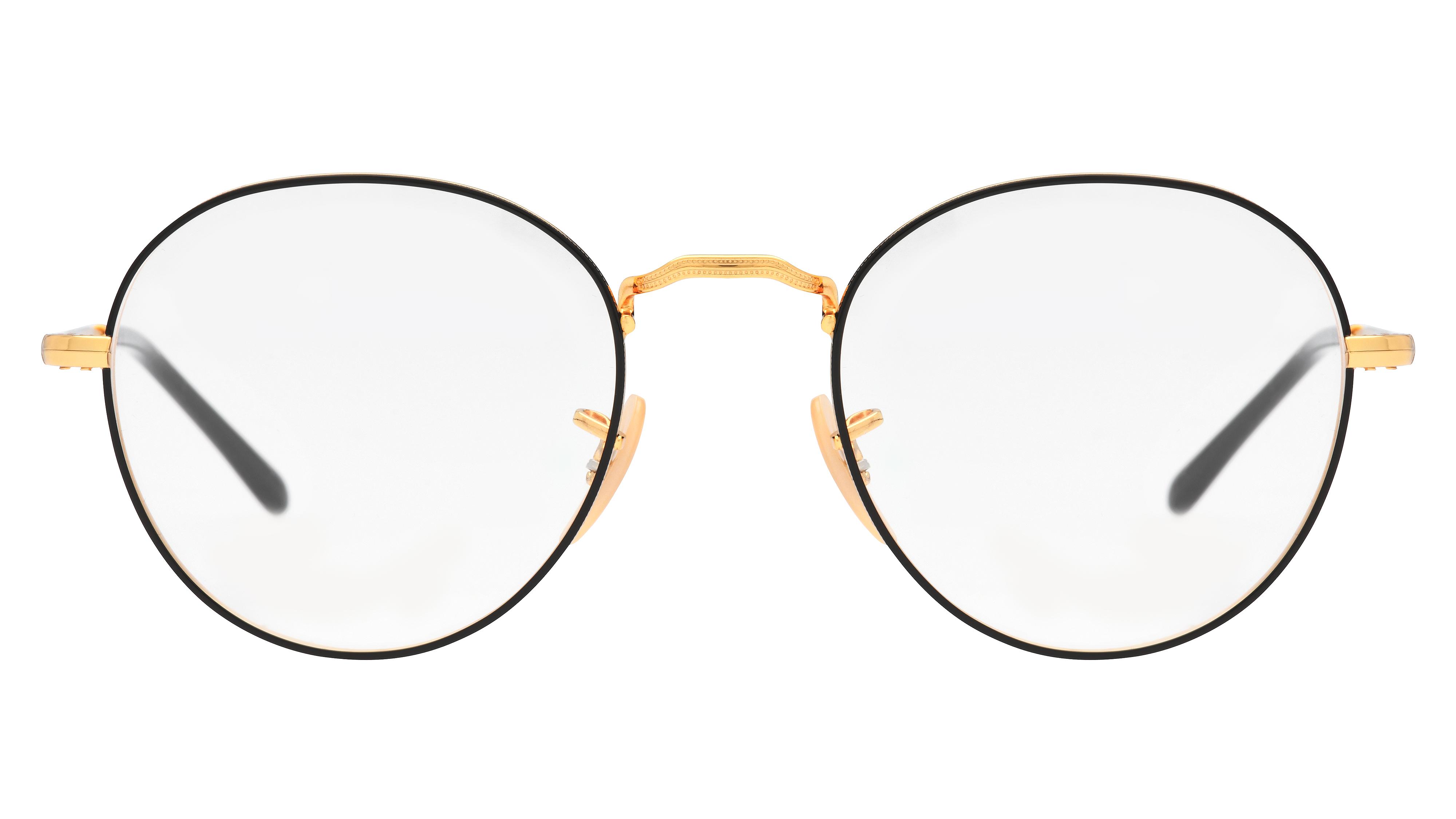 Lunettes de vue Ray-Ban Mixte Noir Ronde Rx3582V Face