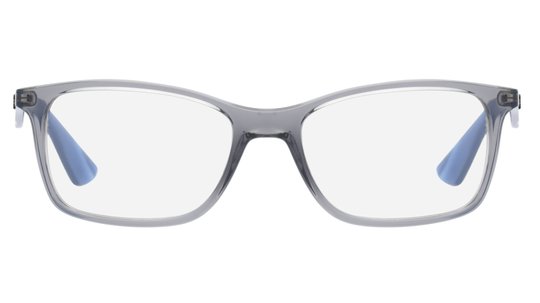 Lunettes de vue Ray-Ban Mixte Gris Carré Rx7047 Face