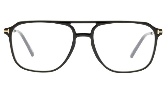 Lunettes de vue Tom Ford Mixte Noir Aviateur Tf5665-B Face