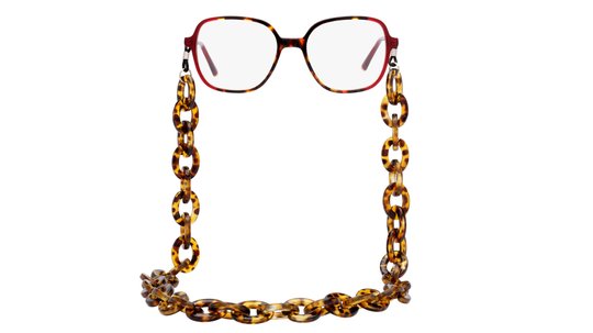 Lunettes de vue Signature Krys Femme Rouge Carré Ml2209 Face