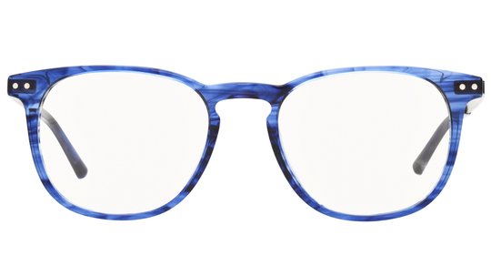 Lunettes de vue Signature Krys Homme Bleu Carré Moj2203 Face