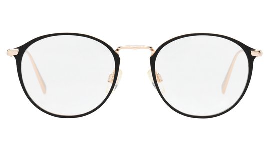 Lunettes de vue Levi's Mixte Noir Ronde Lv5001 Face
