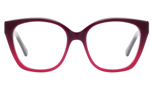 Lunettes de vue Chloé Femme Rouge Papillon Ch0241O Face